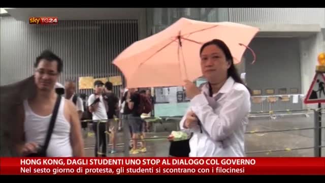 Hong Kong, dagli studenti uno stop al dialogo col governo