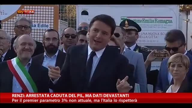 Renzi: arrestata caduta del Pil, ma dati devastanti