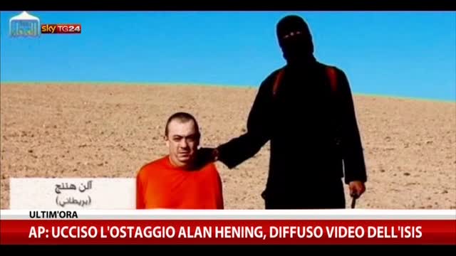 AP: ucciso l'ostaggio Alan Hening, diffuso video dell'Isis
