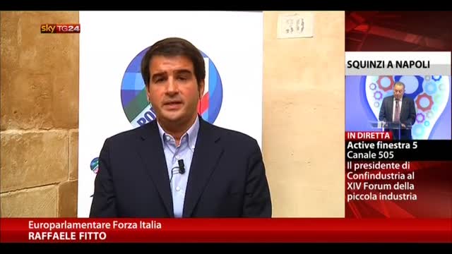 Forza Italia, Fitto: in FI discussione aperta