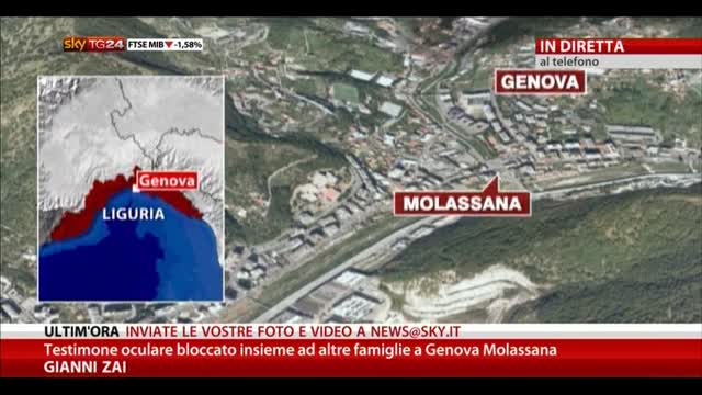 Alluvione Genova, le parole di un testimone oculare