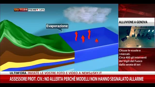 Alluvione Genova, l'esperta: avevamo previsto la situazione