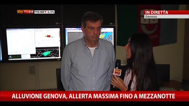 Alluvione Genova, intervista a Claudio Burlando