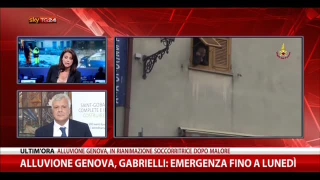 Alluvione Genova: intervista al Ministro  Galletti