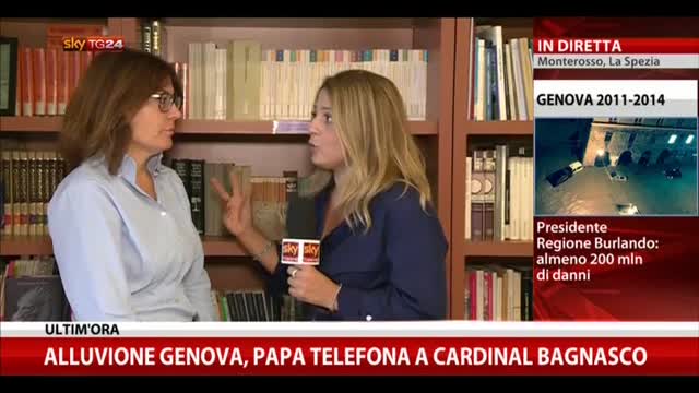Alluvione Genova, intervista al Sindaco di Pignone