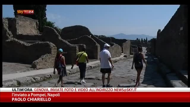 Barroso tra le rovine di Pompei: Italia salvi il suo tesoro