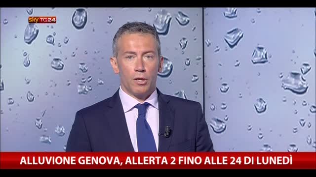 Alluvione Genova, allerta meteo: gli aggiornamenti