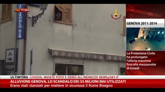 Alluvione Genova, lo scandalo dei 35 milioni mai utilizzati