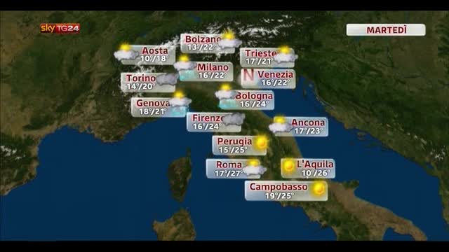 Meteo Italia 12.10.2014