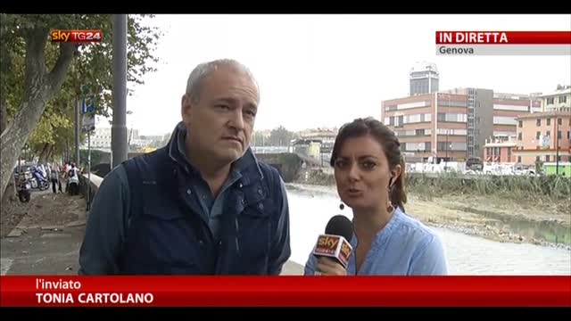 Alluvione Genova, intervista a Enrico Musso
