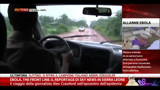 Ebola, the Front Line: reportage di Sky News in Sierra Leone
