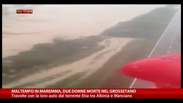 Maltempo in Maremma, due donne morte nel Grossetano
