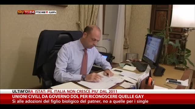 Unioni civili, da governo ddl per riconoscere quelle gay