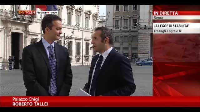 Legge di stabilità, le parole di Filippo Taddei