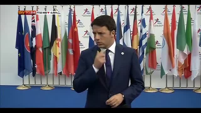 Renzi: "Noi non possiamo prendere in giro gli italiani"