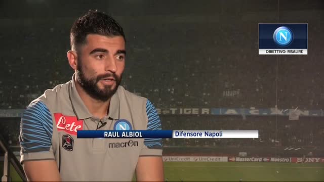 Napoli, l'Inter nel mirino. Raul Albiol: "Vincere a S.Siro"