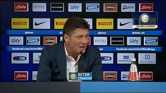 Inter, Mazzarri: lottiamo per la Champions