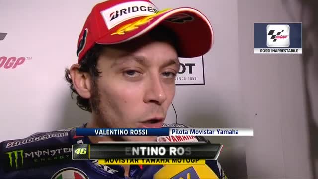 MotoGP, la gioia di Valentino Rossi in Australia