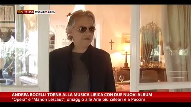 Andrea Bocelli torna alla musica lirica con due nuovi album