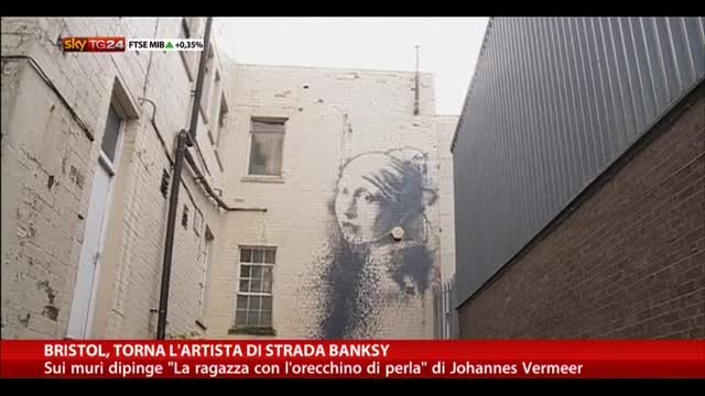 Bristol, torna l'artista di strada Banksy