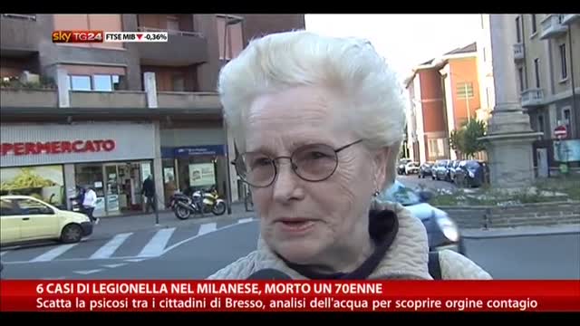 Sei casi di legionella nel Milanese, morto un 70enne