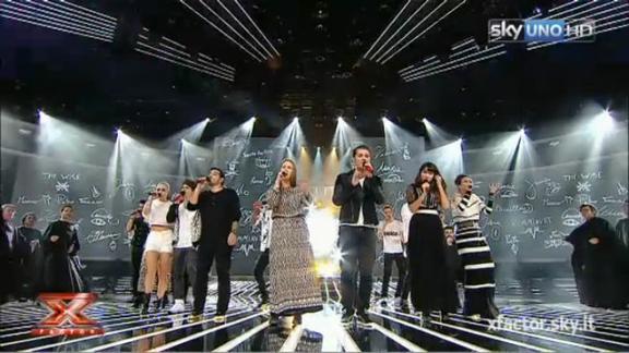 I concorrenti inaugurano l'ottava edizione di X Factor