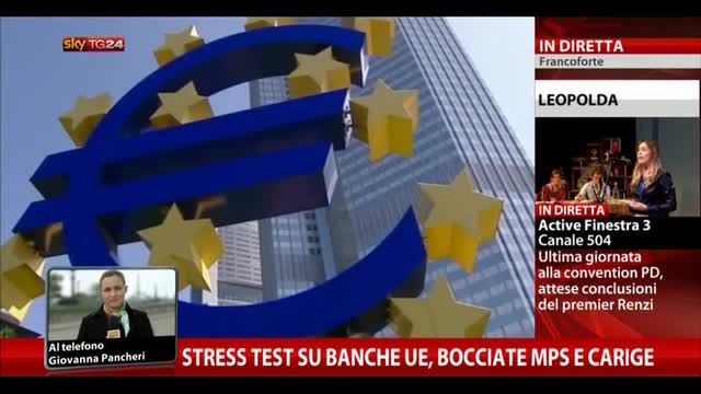 Stress test su banche UE, bocciate MPS e Carige