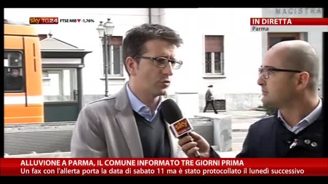 Alluvione Parma, le parole del sindaco di Langhirano