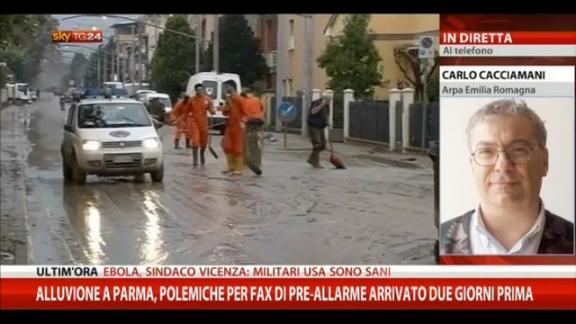 Alluvione Parma, intervista a Carlo Cacciamani