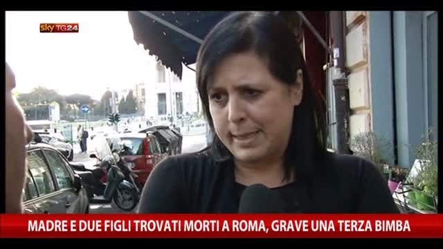 Roma, mamma e due bambini trovati morti in casa