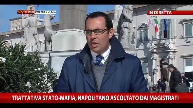 Trattativa Stato-mafia, Napolitano ascoltato dai magistrati