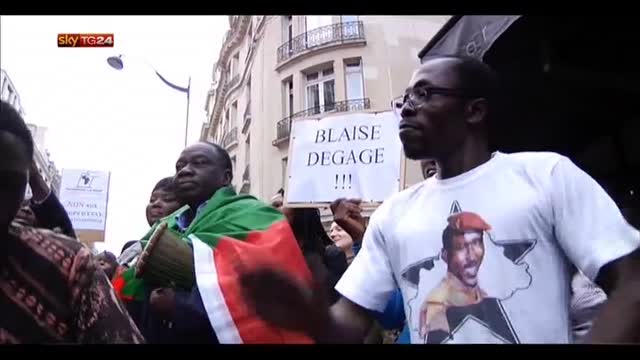 Golpe Burkina Faso, si dimette Presidente Compaoré