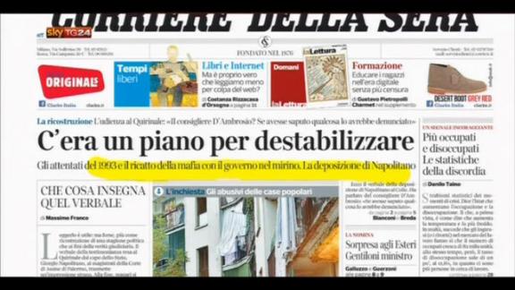 Rassegna stampa nazionale (01.11.2014)