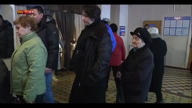 Ucraina, si vota nelle repubbliche filorusse del sudest