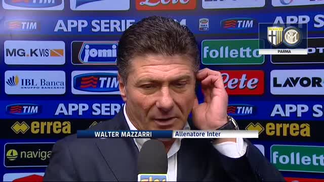 Inter sconfitta a Parma, Mazzarri: "Ecco cosa non è andato"