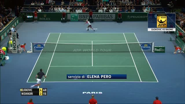 Tennis, a Parigi-Bercy sarà finale Djokovic-Raonic