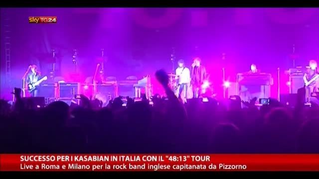 Successo per i Kasabian in Italia con il "48:13" tour