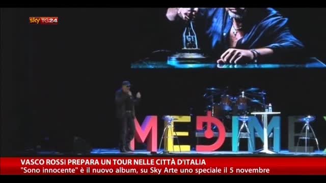 Vasco Rossi prepara un tour nelle città d'Italia