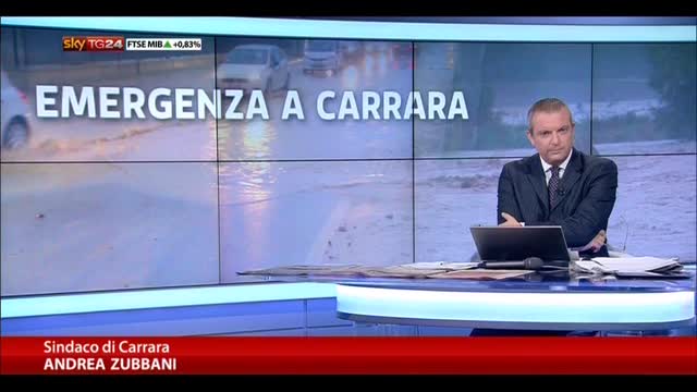 Maltempo, sindaco Carrara: non ci sono vittime né dispersi