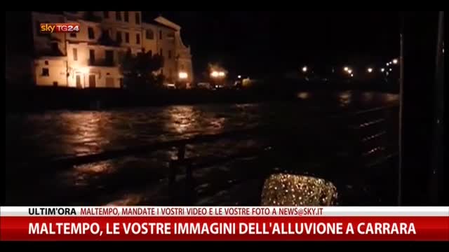 Maltempo, le immagini dell'inondazione in Liguria