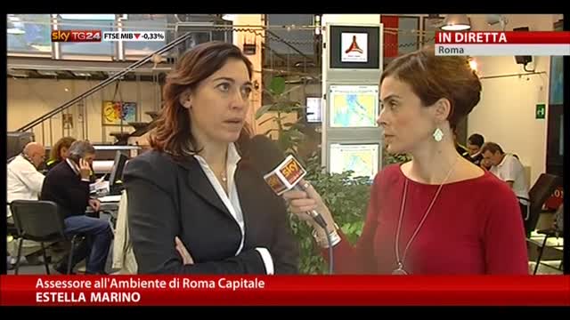 Maltempo Roma, intervista all'Assessore Estella Marino
