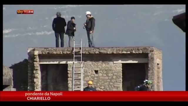 Crolli e scioperi Pompei, ispettori Unesco tra le rovine