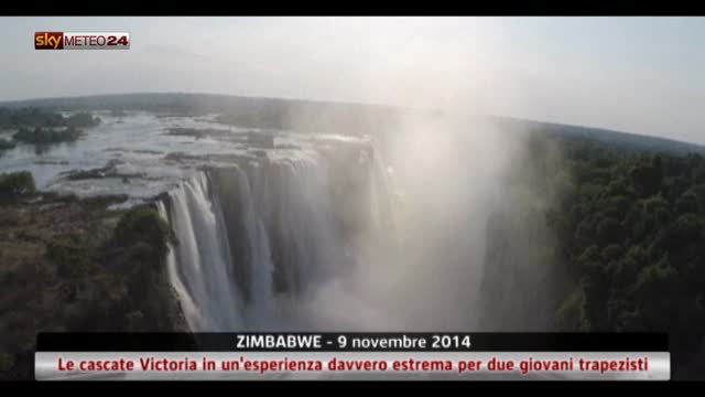 Zimbabwe, cascate Victoria in un'esperienza davvero estrema
