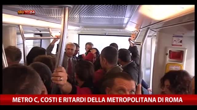Metro C, costi e ritardi della metropolitana di Roma