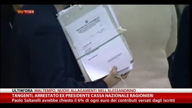 Tangenti, arrestato ex presidente Cassa Nazionale Ragionieri