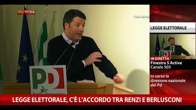 L. elettorale, Renzi: soglia 3% non favorisce veto piccoli