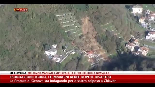 Esondazioni Liguria, le immagini aeree dopo il disastro