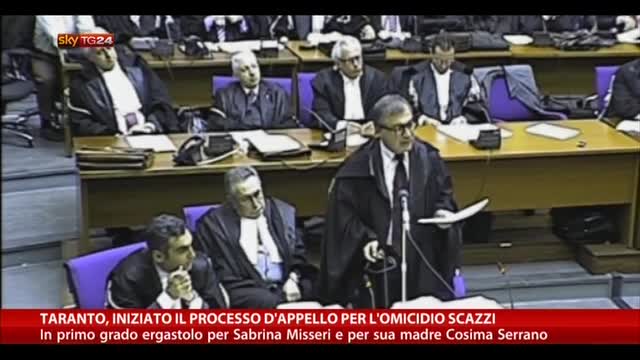 Taranto, iniziato processo d'appello per l'omicidio Scazzi