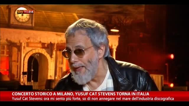 Concerto storico a Milano, Yusuf Cat Stevens torna in Italia