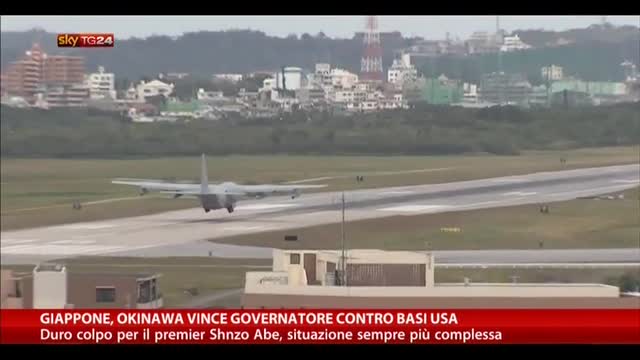 Giappone, a Okinawa vince governatore contro basi Usa